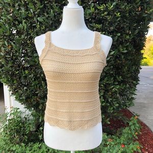 Knitted/Crochet brown top
